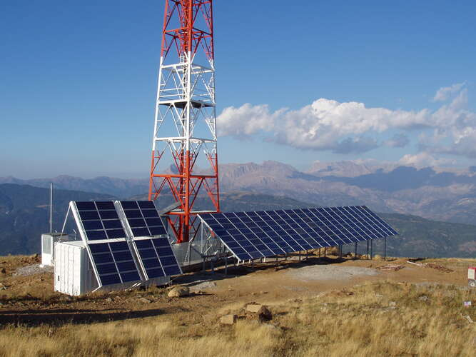 Hybrid energy system for infrastructure